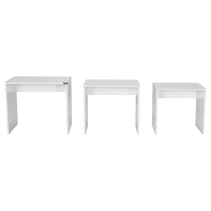 Hanah Home Mesa de Centro Blanca Hanah Home Mesa de Centro Blanca